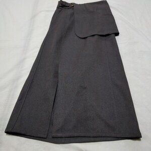 Tia Shimamura Long Skirt Black